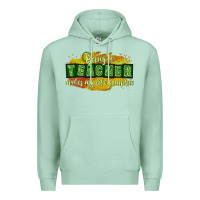 Seafoam being a teacher makes my life complete Premium Hoodie - texasbilliewilder