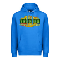 True Royal being a teacher makes my life complete Premium Hoodie - texasbilliewilder