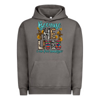 Pigment Tornado because he lives i can face tomorrow Urban Hoodie - Zillion Design Studio