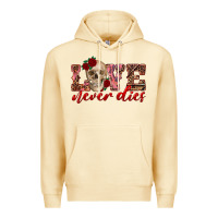 Pina Colada love never dies skull Premium Hoodie - RanaPortraitStore