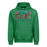 Emerald sorry i m late i didn t want to come Urban Hoodie - Zillion Design Studio