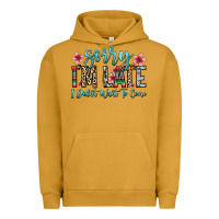 Pigment Peanut Butter sorry i m late i didn t want to come Urban Hoodie - Zillion Design Studio