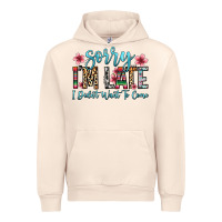 Sandshell sorry i m late i didn t want to come Urban Hoodie - Zillion Design Studio
