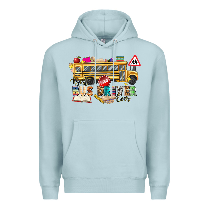 Best Bus Driver Ever Premium Hoodie by texasbilliewilder | Teevron