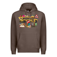 Coffee best bus driver ever Premium Hoodie - texasbilliewilder