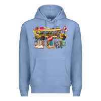 Colony Blue best bus driver ever Premium Hoodie - texasbilliewilder
