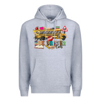 Heather Grey best bus driver ever Premium Hoodie - texasbilliewilder