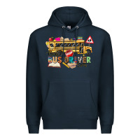 Navy best bus driver ever Premium Hoodie - texasbilliewilder
