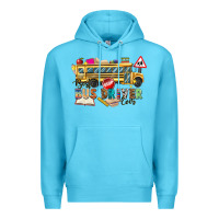 Ocean Blue best bus driver ever Premium Hoodie - texasbilliewilder