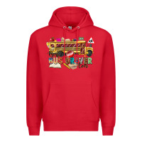 Red best bus driver ever Premium Hoodie - texasbilliewilder
