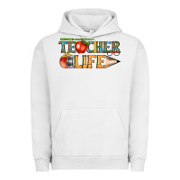 Pigment Lunar Rock teacher life Urban Hoodie - texasbilliewilder