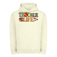 Pigment Pistachio teacher life Urban Hoodie - texasbilliewilder