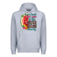 Heather Grey if you drink don t drive do the watermelon crawl Premium Hoodie - Zillion Design Studio