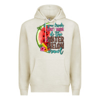 Oatmeal Heather if you drink don t drive do the watermelon crawl Premium Hoodie - Zillion Design Studio