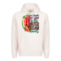 Pale Pink if you drink don t drive do the watermelon crawl Premium Hoodie - Zillion Design Studio