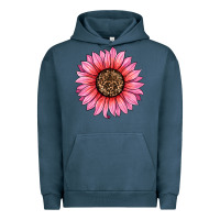 Pigment Midnight Navy valentine's day sunflower Urban Hoodie - RanaPortraitStore