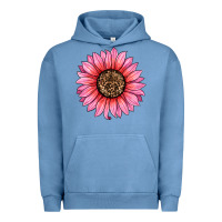 Pigment Pebble Blue valentine's day sunflower Urban Hoodie - RanaPortraitStore