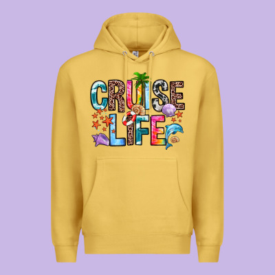Cruise Life Premium Hoodie Designed By Zillion Design Studio