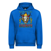 Cobalt raising hell with the hippies and the cowboys Urban Hoodie - Zillion Design Studio