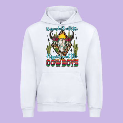 Urban Hoodie raising hell with the hippies and the cowboys