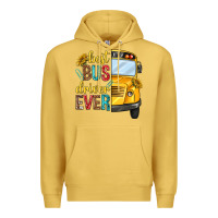 Antique Gold best bus driver ever Premium Hoodie - texasbilliewilder