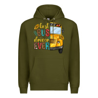 Best Bus Driver Ever Premium Hoodie | Teevron