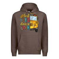 Coffee best bus driver ever Premium Hoodie - texasbilliewilder