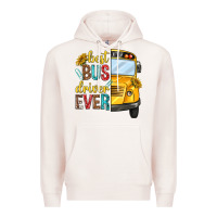 Pale Pink best bus driver ever Premium Hoodie - texasbilliewilder