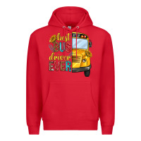 Red best bus driver ever Premium Hoodie - texasbilliewilder