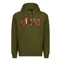 Army Green xoxo horse Premium Hoodie - RanaPortraitStore