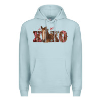 Blue Mist xoxo horse Premium Hoodie - RanaPortraitStore