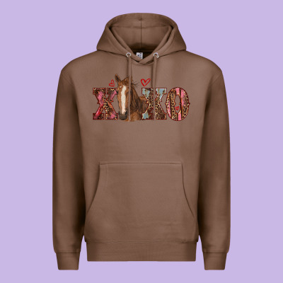 Xoxo Horse Premium Hoodie Designed By Ranaportraitstore