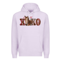 Lilac xoxo horse Premium Hoodie - RanaPortraitStore