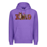 Purple xoxo horse Premium Hoodie - RanaPortraitStore