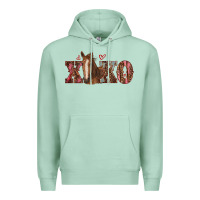 Seafoam xoxo horse Premium Hoodie - RanaPortraitStore