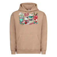 Teacher Coffee Cups Urban Hoodie | Teevron