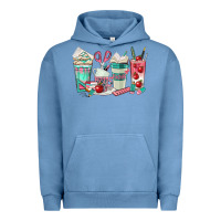 Pigment Pebble Blue teacher coffee cups Urban Hoodie - texasbilliewilder