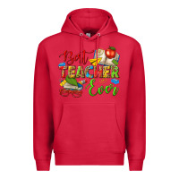 Cardinal best teacher ever Premium Hoodie - texasbilliewilder