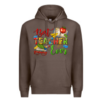Coffee best teacher ever Premium Hoodie - texasbilliewilder