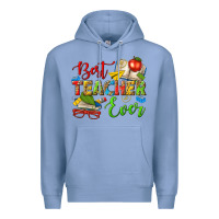 Colony Blue best teacher ever Premium Hoodie - texasbilliewilder