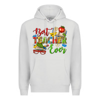 Dove Grey best teacher ever Premium Hoodie - texasbilliewilder