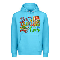 Ocean Blue best teacher ever Premium Hoodie - texasbilliewilder