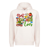 Pale Pink best teacher ever Premium Hoodie - texasbilliewilder