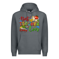 Rock best teacher ever Premium Hoodie - texasbilliewilder