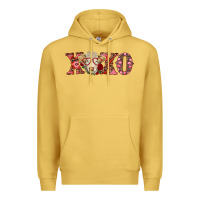 Antique Gold xoxo charolais cow Premium Hoodie - RanaPortraitStore