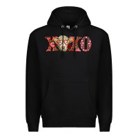 Black xoxo charolais cow Premium Hoodie - RanaPortraitStore
