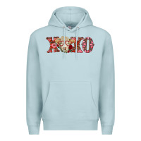 Blue Mist xoxo charolais cow Premium Hoodie - RanaPortraitStore