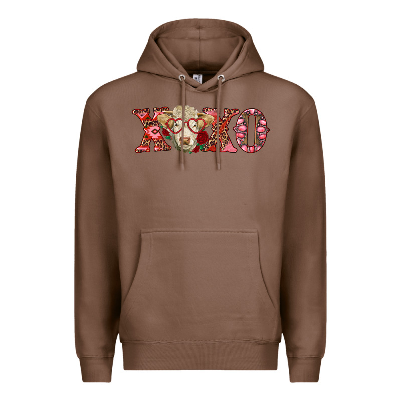 Xoxo Charolais Cow Premium Hoodie by RanaPortraitStore | Teevron