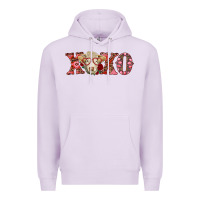 Lilac xoxo charolais cow Premium Hoodie - RanaPortraitStore