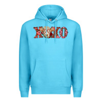 Ocean Blue xoxo charolais cow Premium Hoodie - RanaPortraitStore